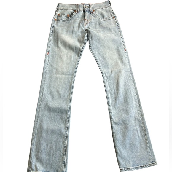 True Religion Billy Bootcut Jeans Men’s Size 27 NWT Light‎ Wash Denim